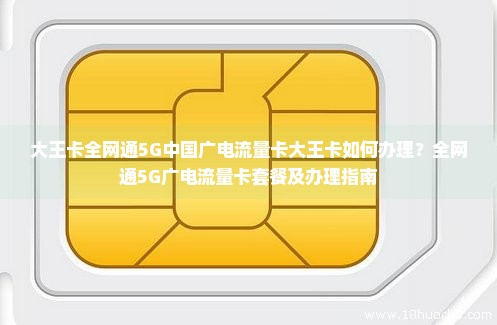 大王卡全网通5G中国广电流量卡大王卡如何办理？全网通5G广电流量卡套餐及办理指南