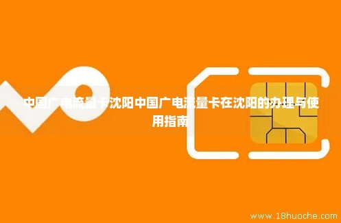 中国广电流量卡沈阳中国广电流量卡在沈阳的办理与使用指南